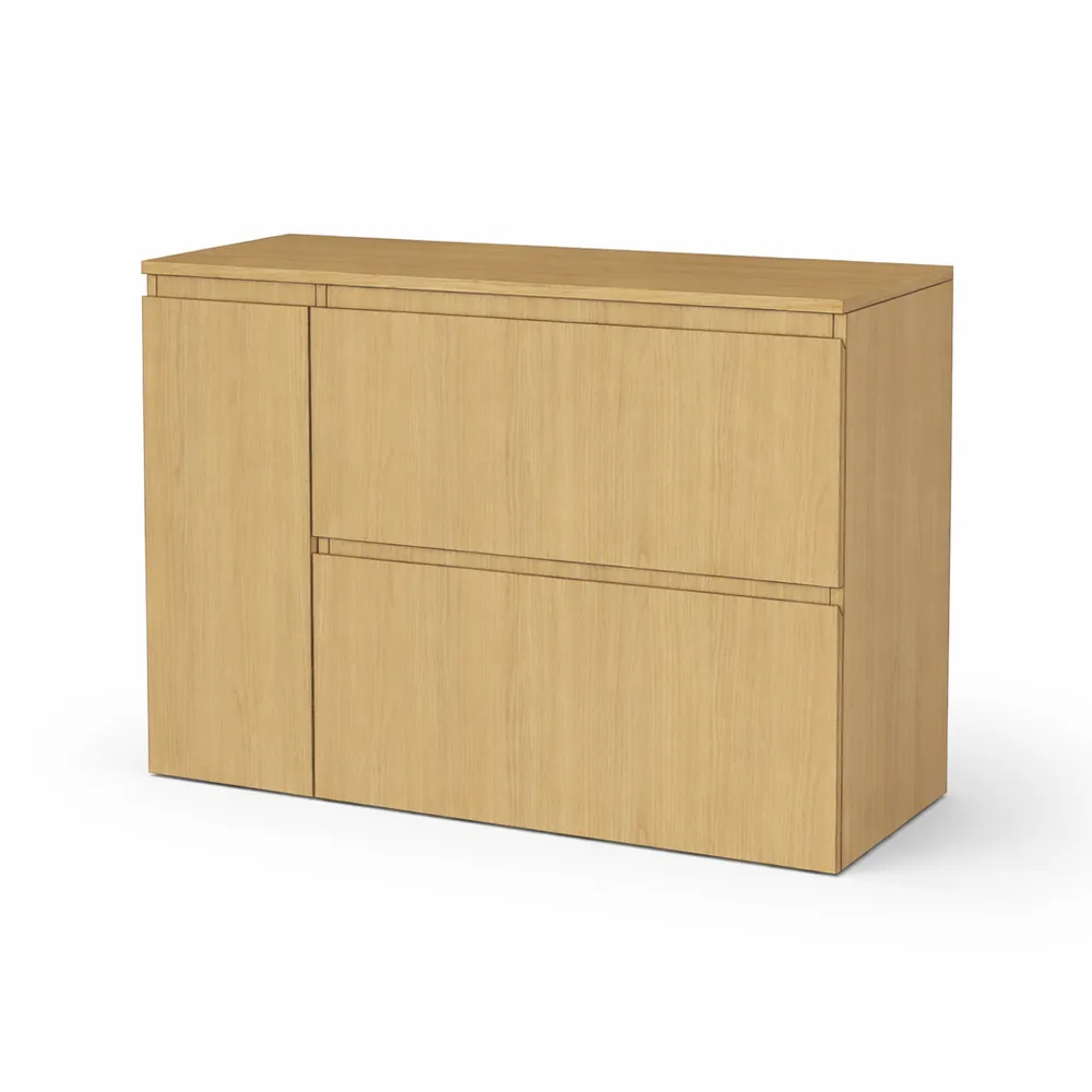 Zápustné 2Z + 1D (L) - Dub Vicenza