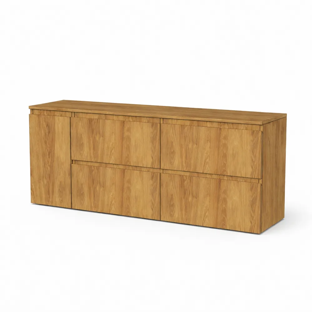 Na dosku 4Z + 1D (L) - Hickory prírodný