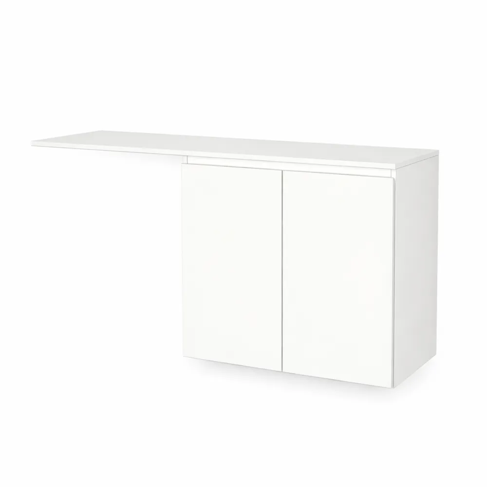 Zápustné 2D + doska - Biela