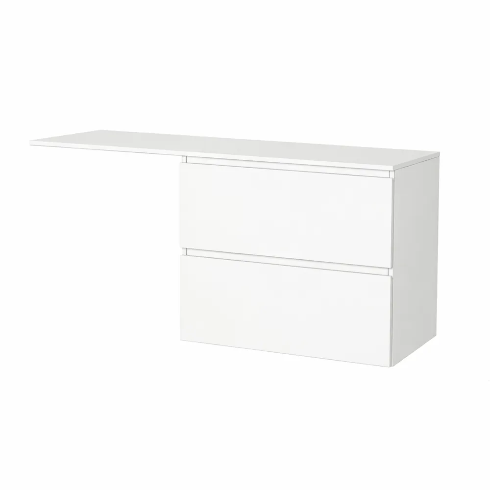 Zápustné 2Z + doska - Biela