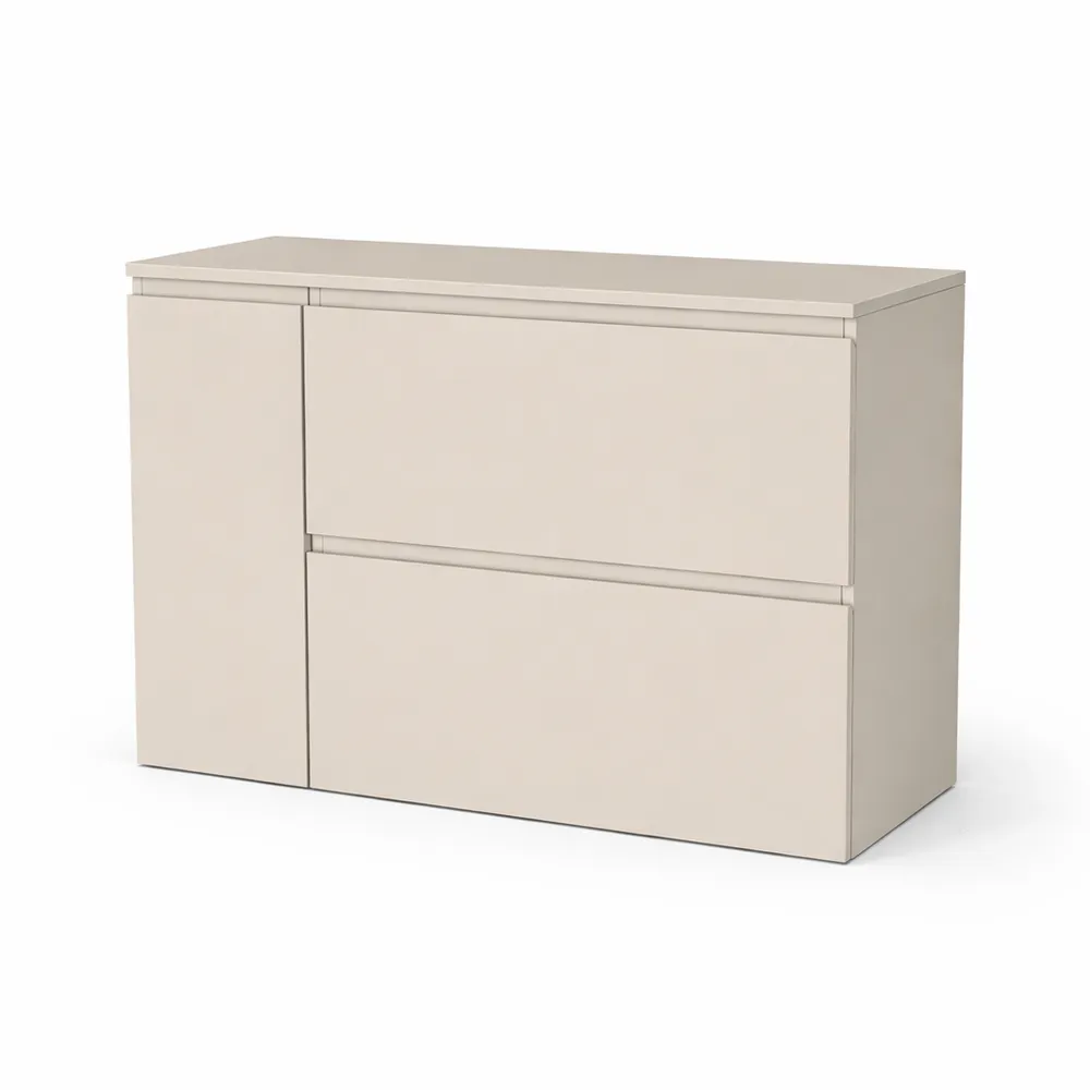 Zápustné 2Z + 1D (L) - Kašmírovo šedá